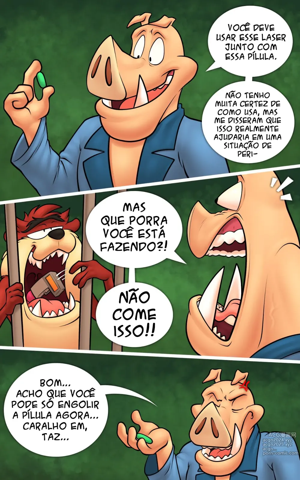 Page 36 of doujinshi Scooby-doo and the big bad werewolf !