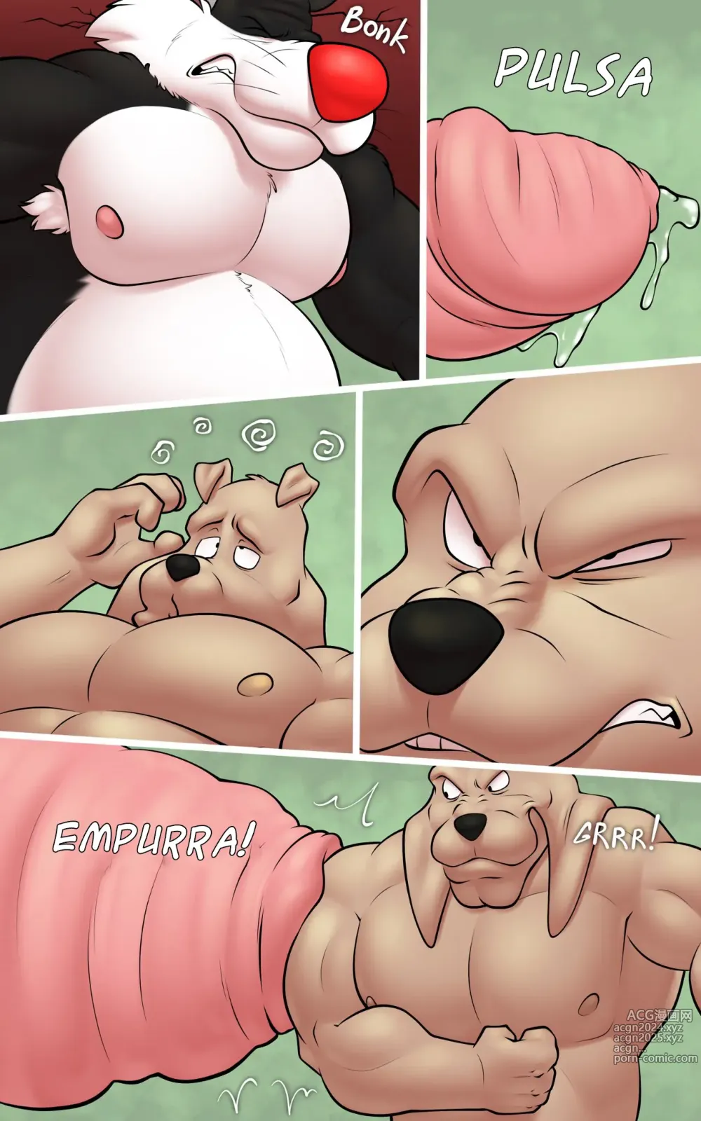 Page 45 of doujinshi Scooby-doo and the big bad werewolf !