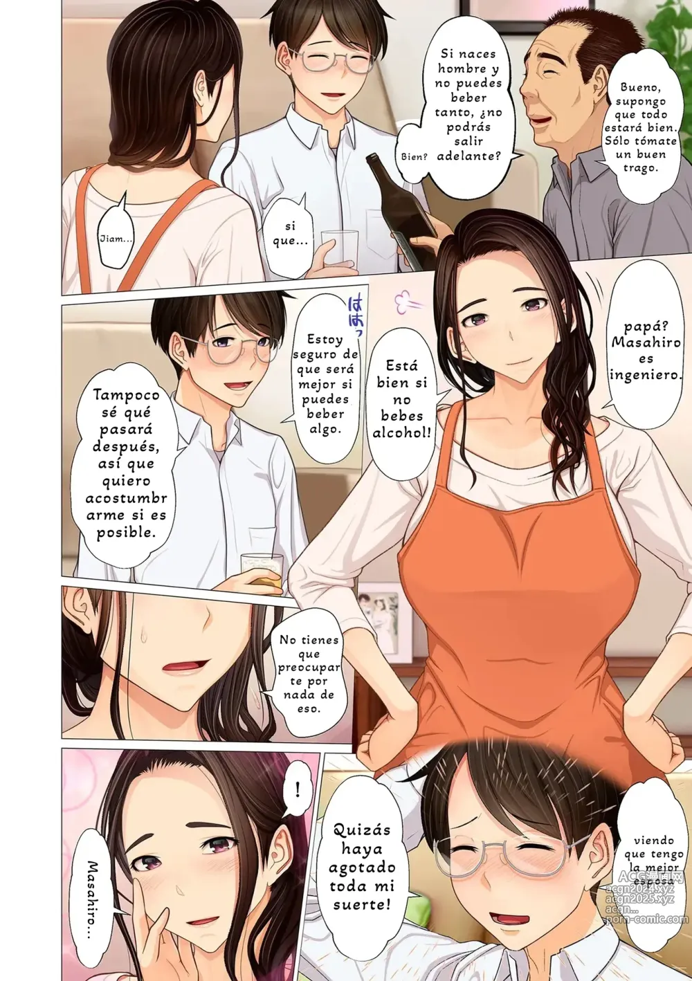 Page 2 of manga Chichi ga Musume o Netori Kaesu Yoru