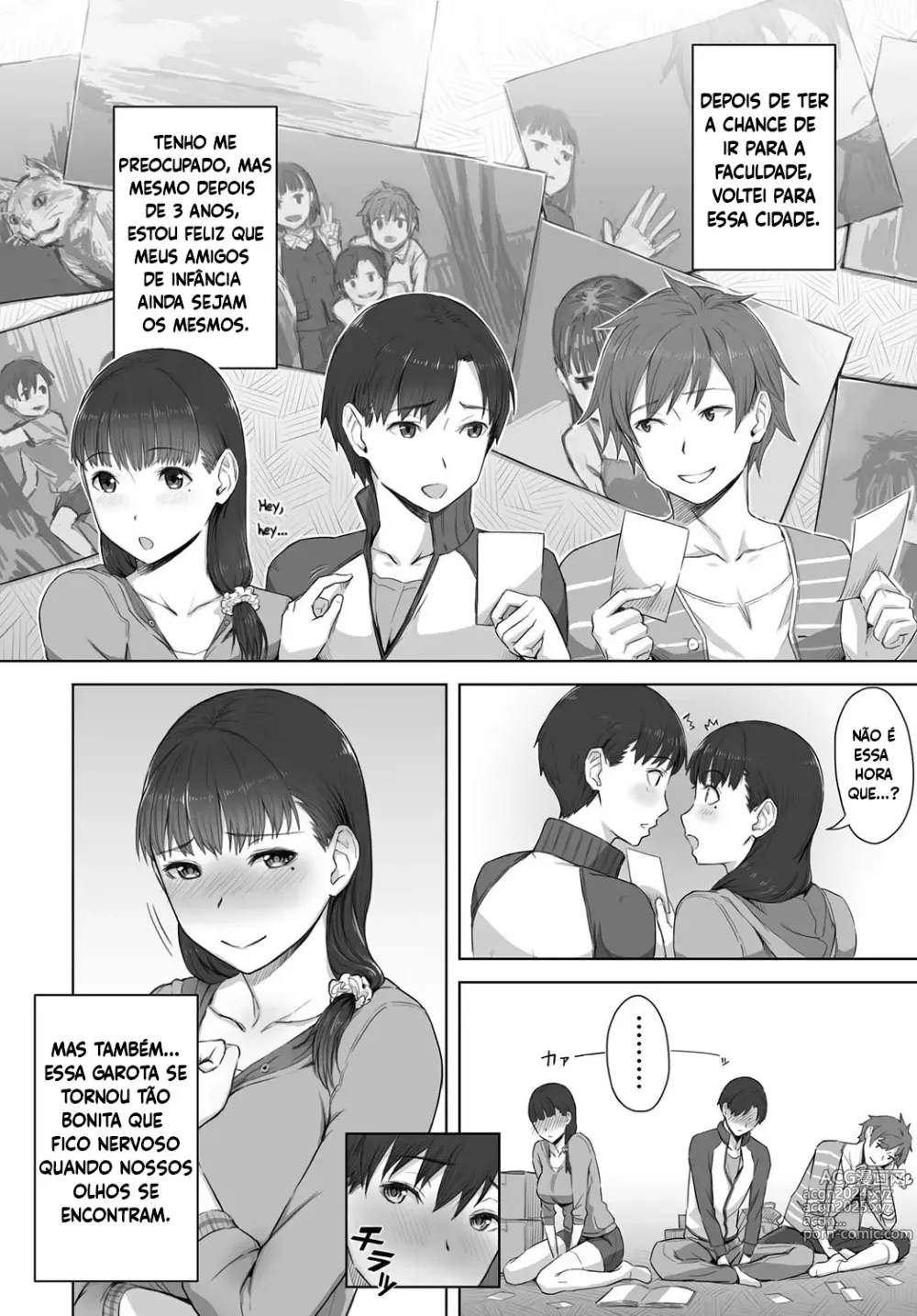 Page 2 of manga Boku no Shiranai Kimi no Kao