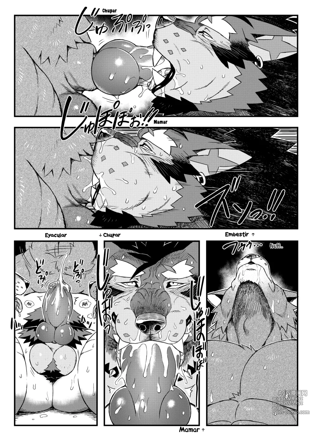 Page 9 of doujinshi GAOGAOGAOOO!! (decensored)