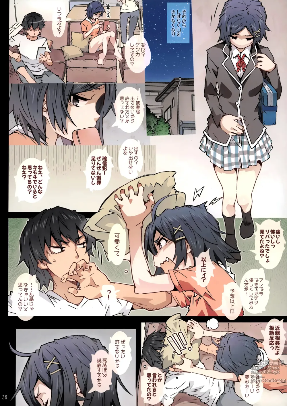 Page 34 of doujinshi HOME Ko tte Dou? -Soushuuhen-