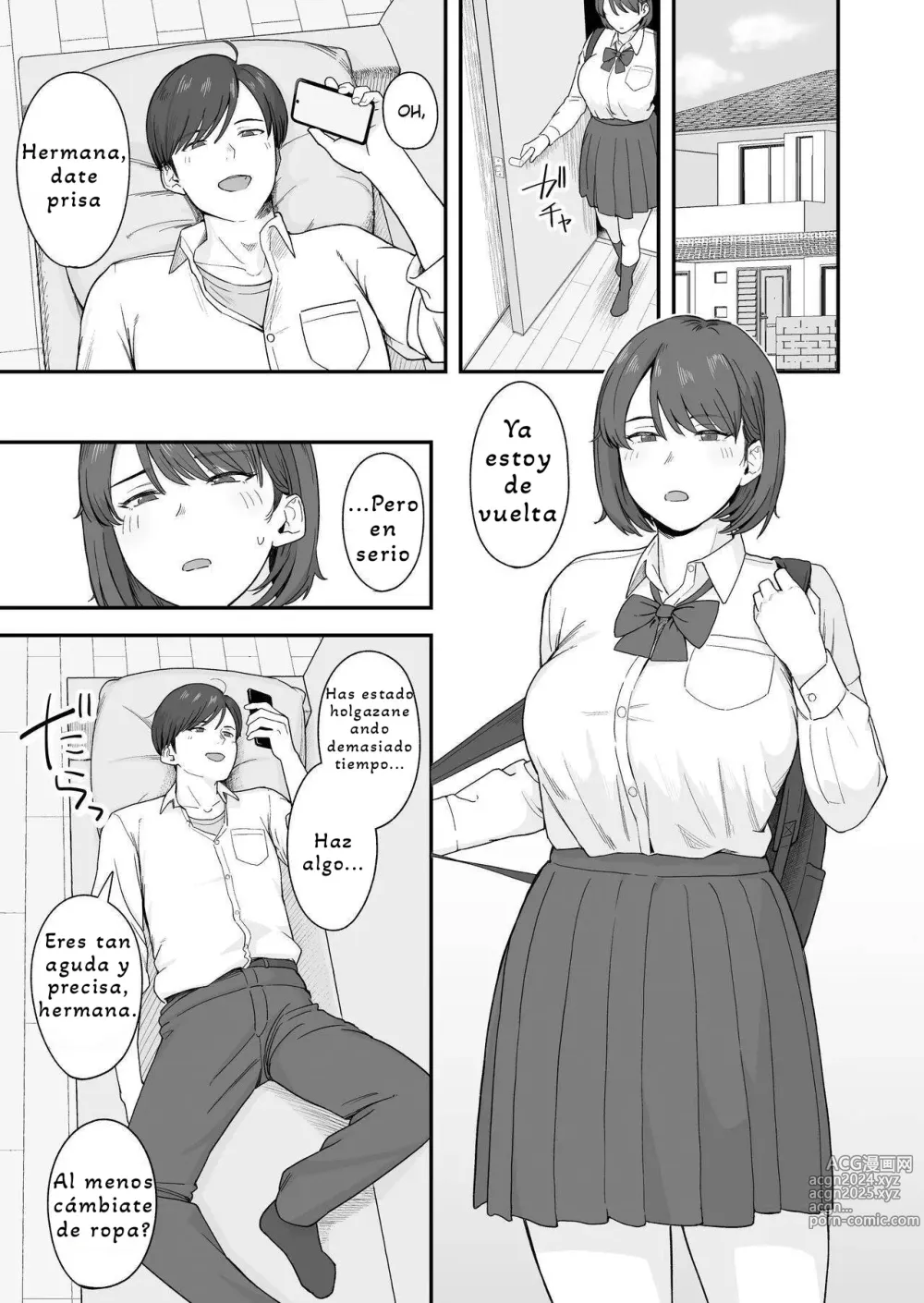 Page 3 of doujinshi Benkyou ni Shuuchuu shitai Muttsuri na Ane wa, Karada no Aishou Bacchiri na Otouto no Sasoi o Kotowarenai