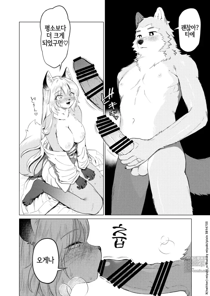 Page 13 of doujinshi 黄金狐の後日譚