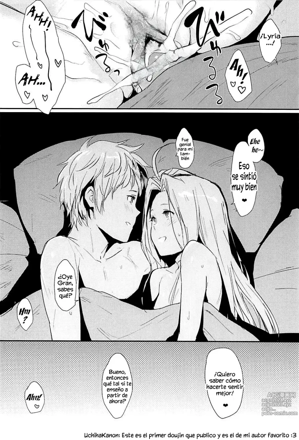 Page 15 of doujinshi ¡Lyria-ppoi no!