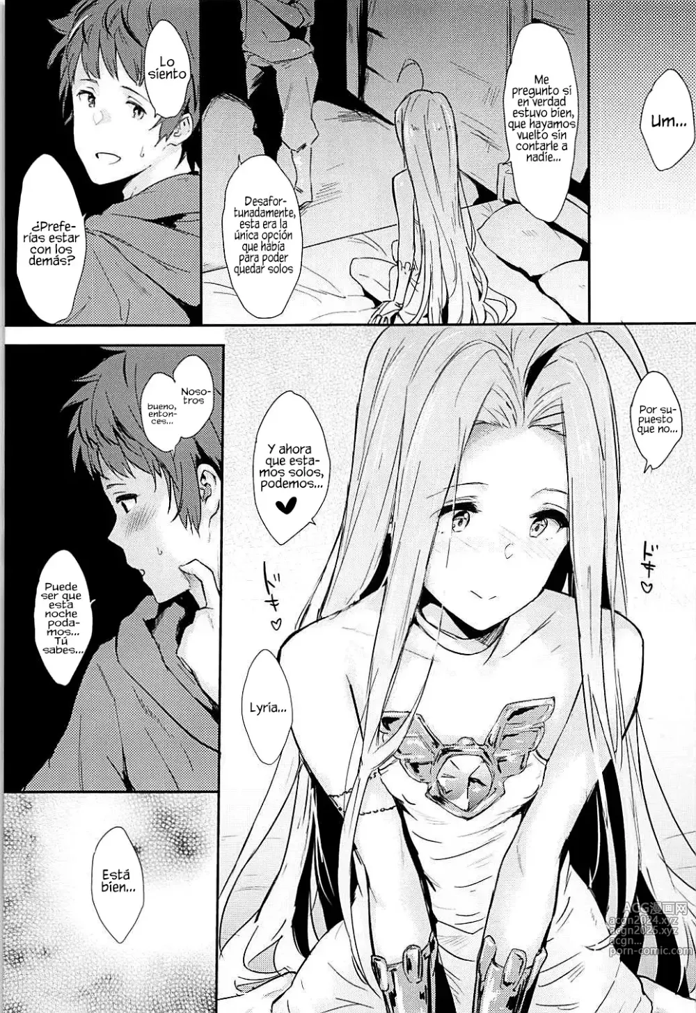 Page 4 of doujinshi ¡Lyria-ppoi no!