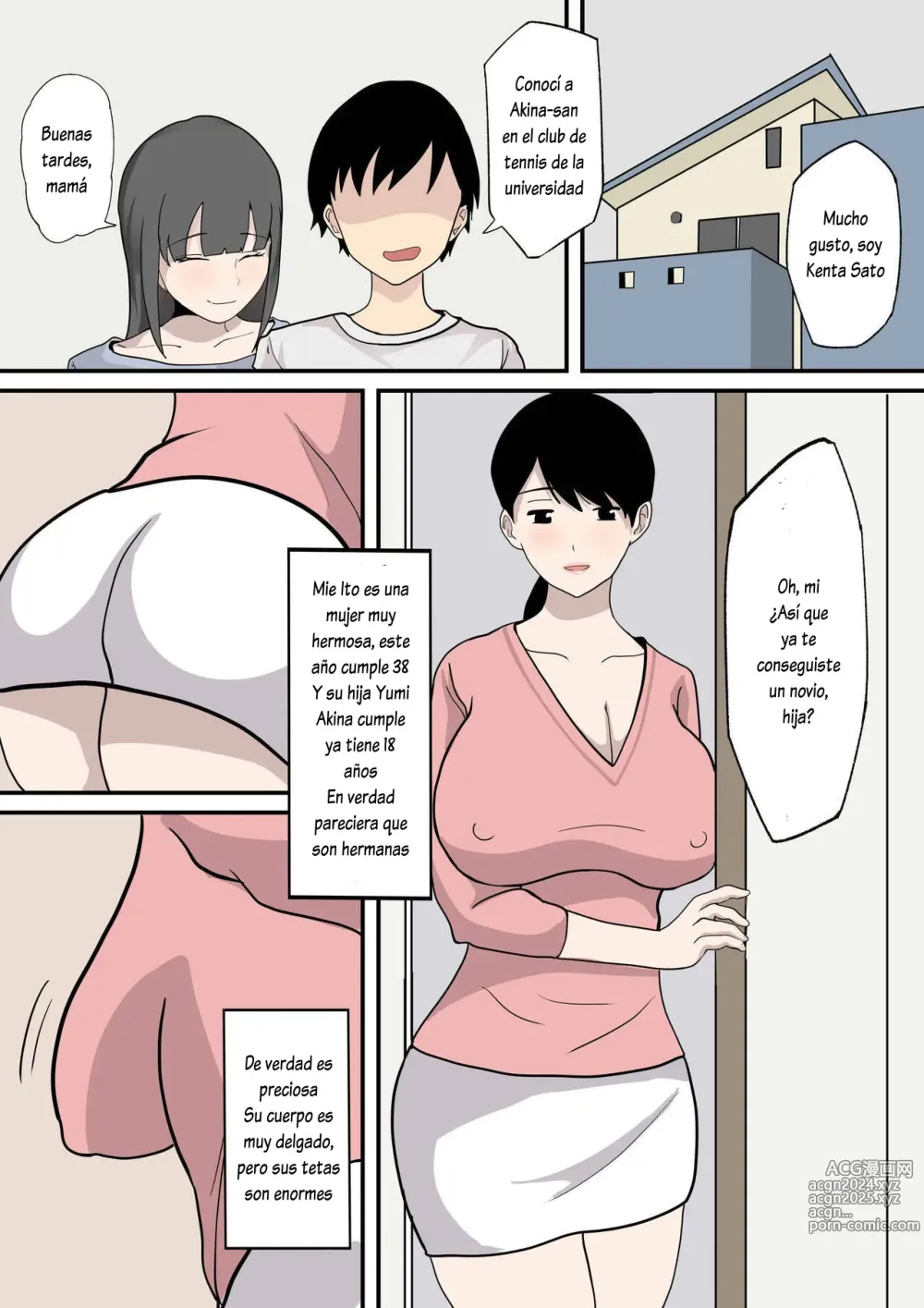 Page 2 of doujinshi Kanojo no Haha ni Sasowareru