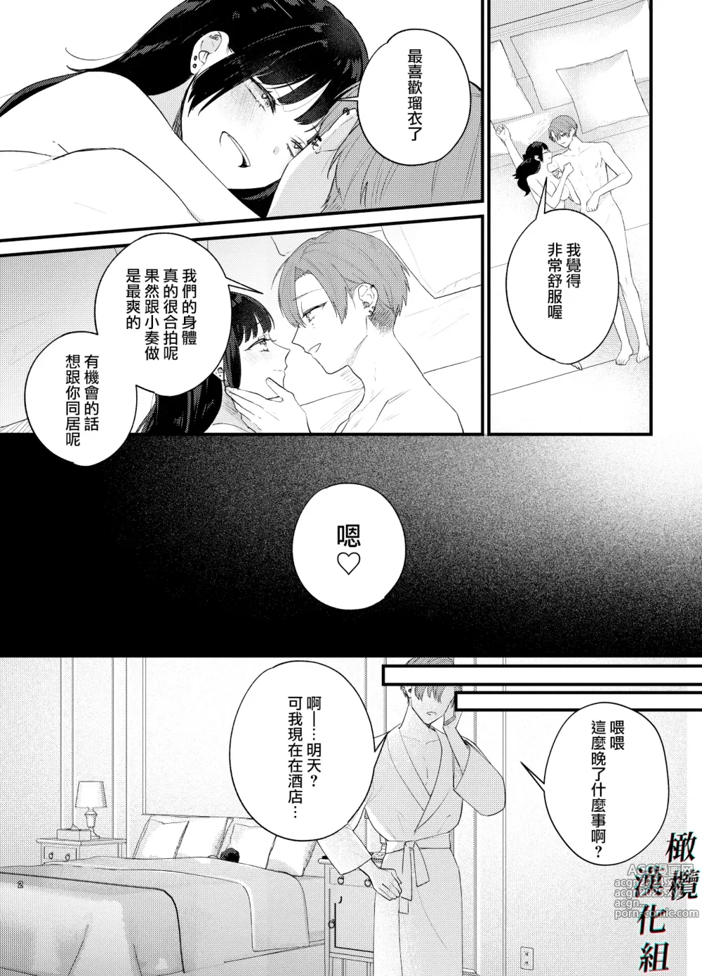 Page 3 of doujinshi 人渣牛郎雌堕～千依百顺的女子调教牛郎至雌堕～