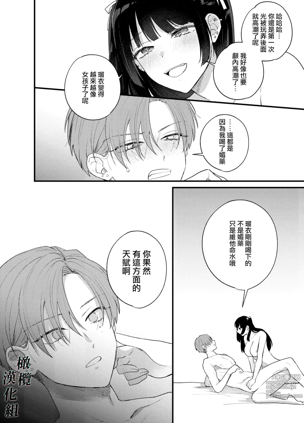 Page 40 of doujinshi 人渣牛郎雌堕～千依百顺的女子调教牛郎至雌堕～