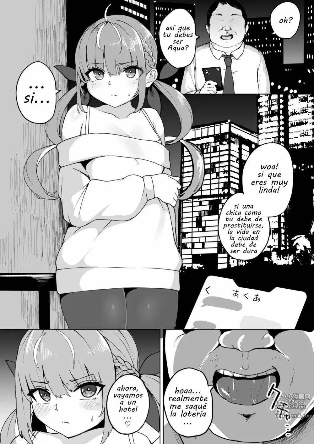 Page 2 of doujinshi Aqua-chan por el Bien de su Amiga