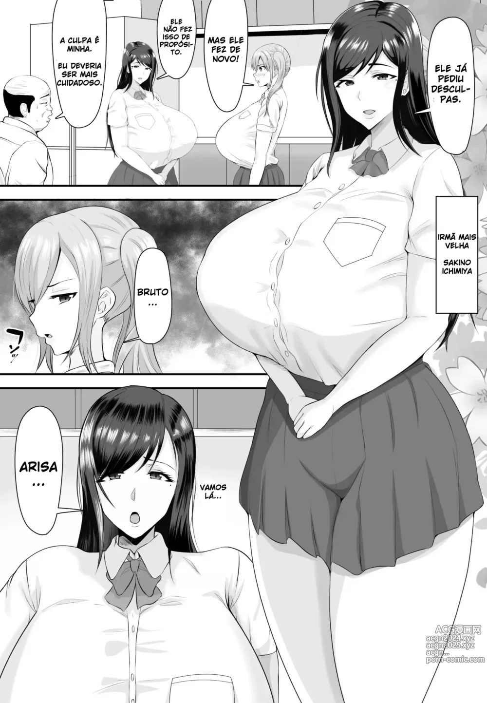 Page 5 of doujinshi Kyonyuu JK o Tasuketa Kereba Musume no Hadaka Atetemite