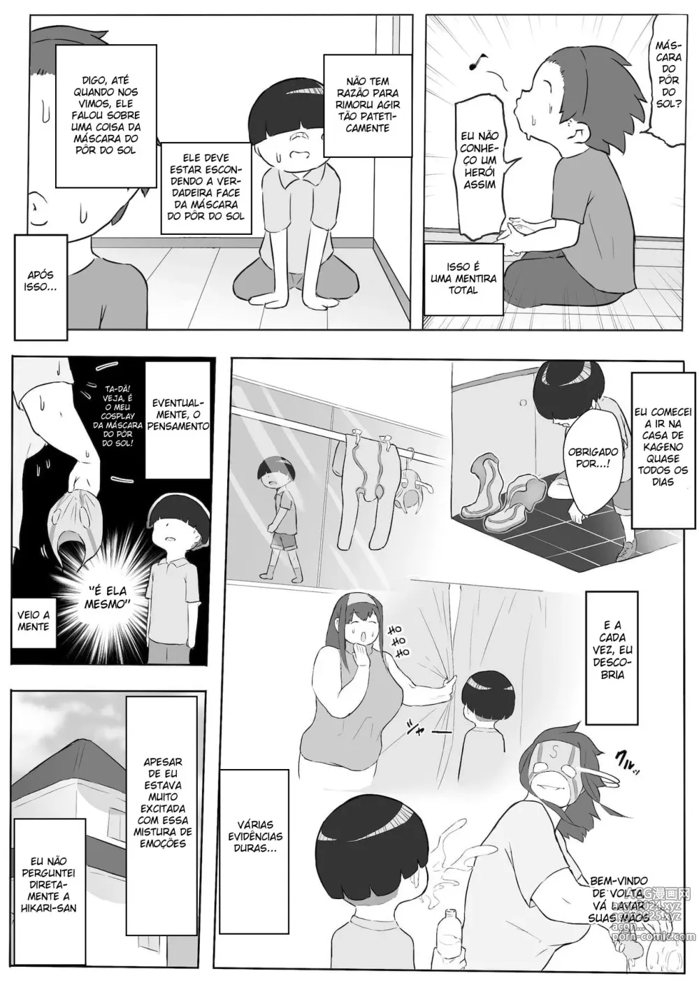 Page 14 of doujinshi Boku wa Hero Paranoia Zenpen