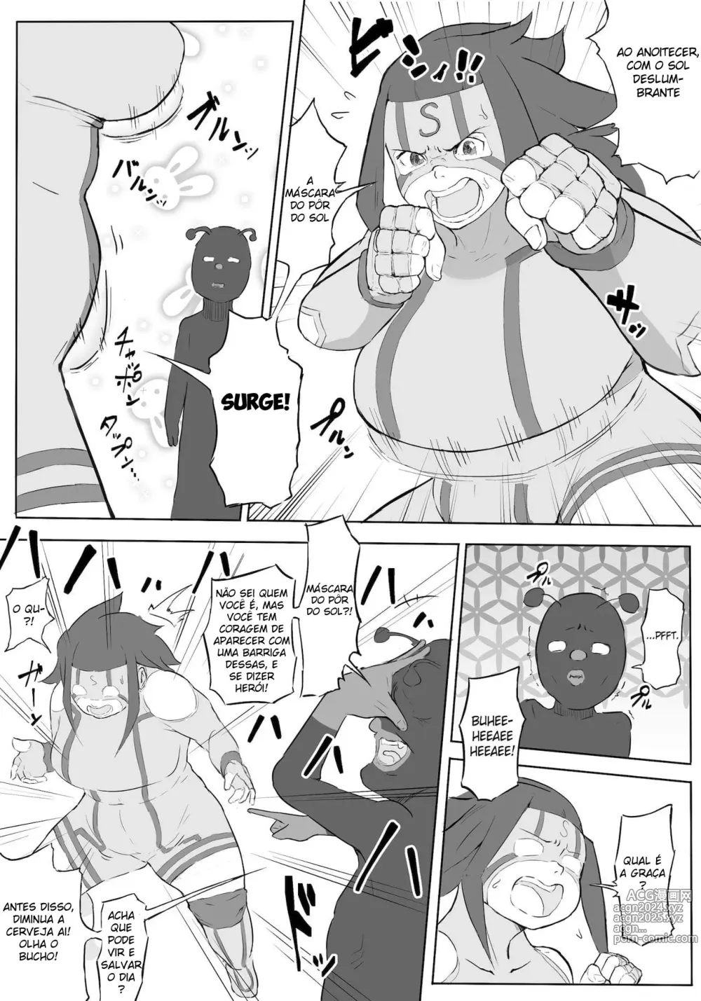 Page 4 of doujinshi Boku wa Hero Paranoia Zenpen