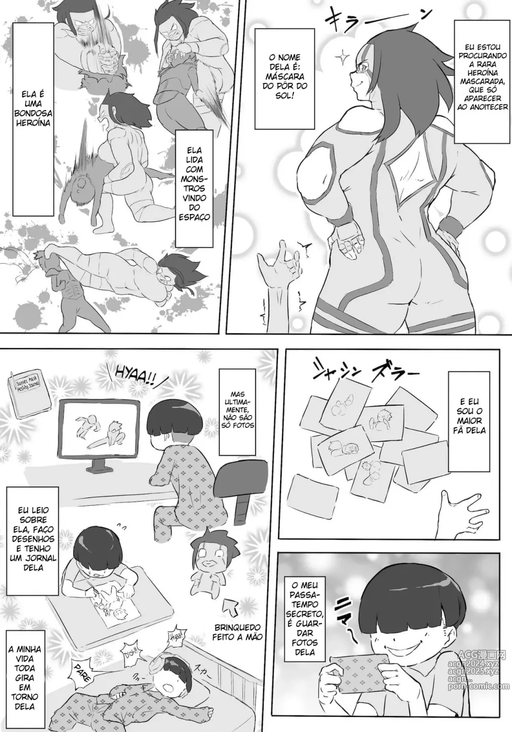 Page 6 of doujinshi Boku wa Hero Paranoia Zenpen