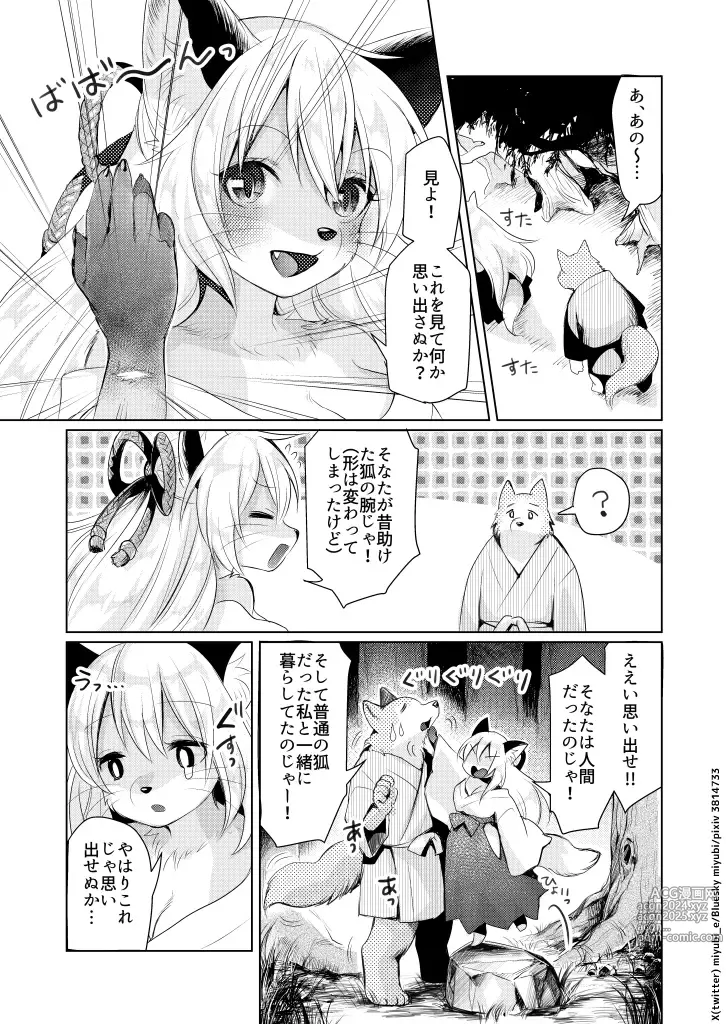 Page 36 of doujinshi Koganegitsune no Gojitsutan