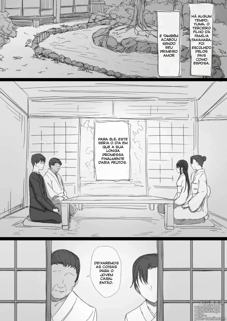 Page 2 of doujinshi Ki Ga Tsuyoi Seiso Na Hitozuma Reijou Ga Netorareru Made No Ichibu Shijuu