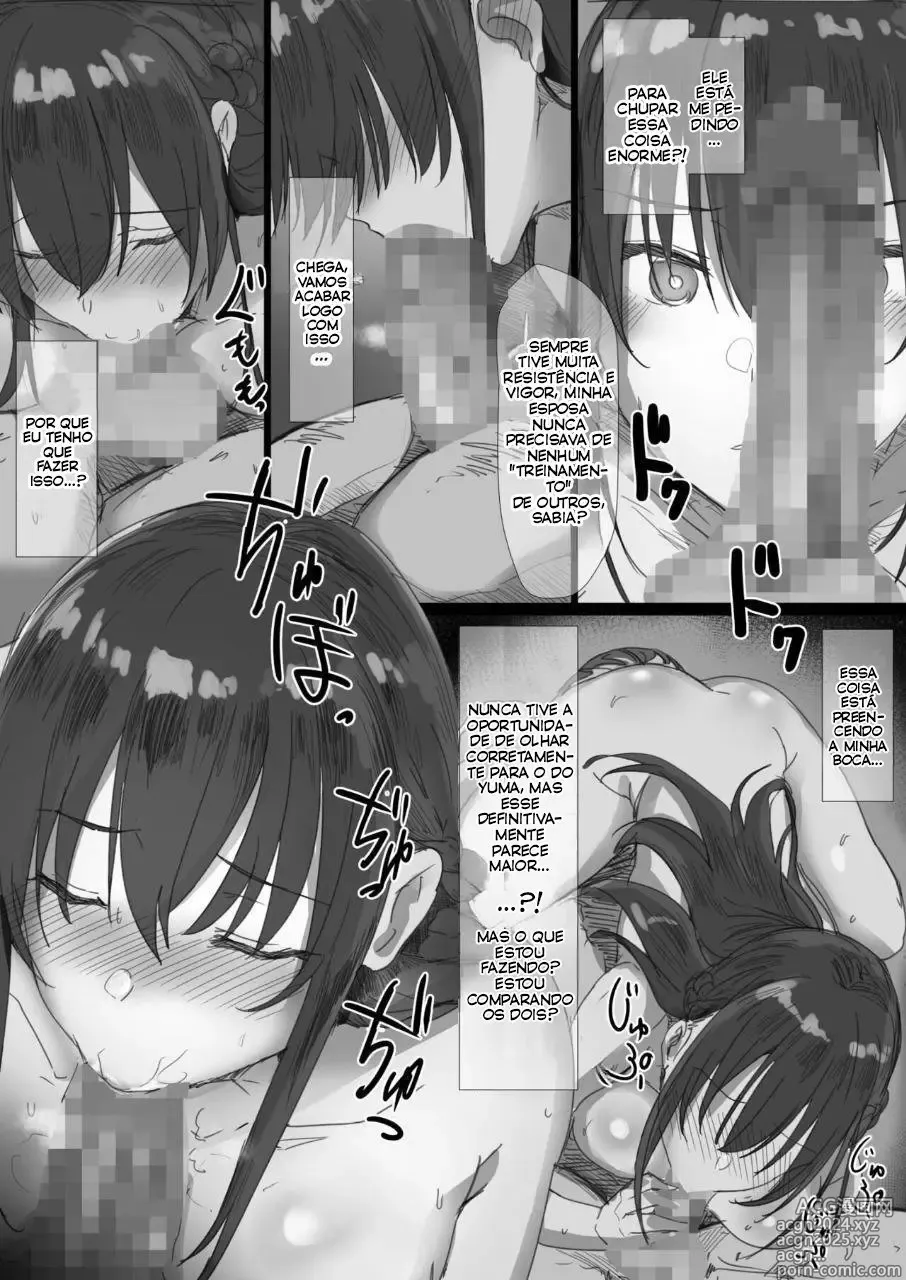 Page 24 of doujinshi Ki Ga Tsuyoi Seiso Na Hitozuma Reijou Ga Netorareru Made No Ichibu Shijuu