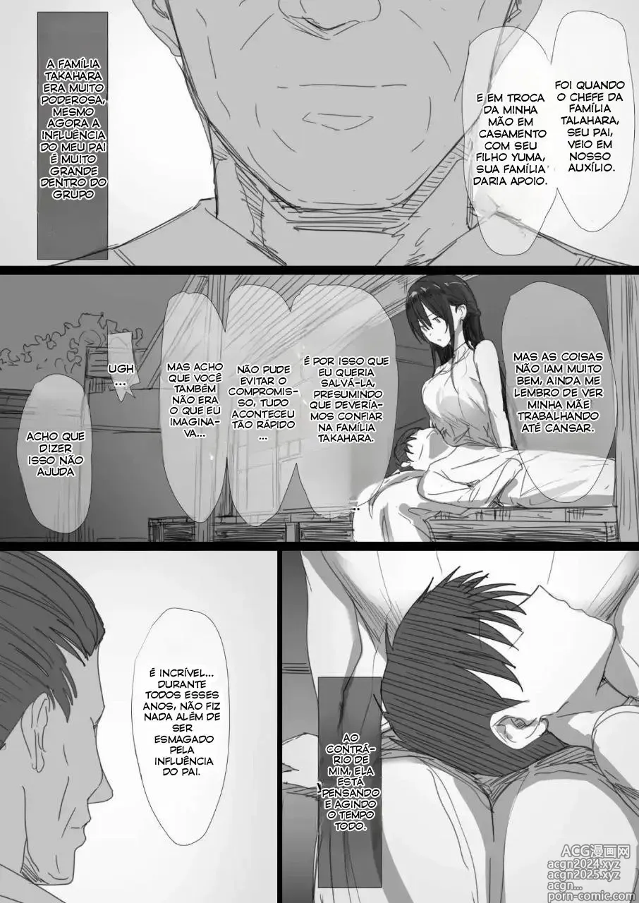 Page 8 of doujinshi Ki Ga Tsuyoi Seiso Na Hitozuma Reijou Ga Netorareru Made No Ichibu Shijuu