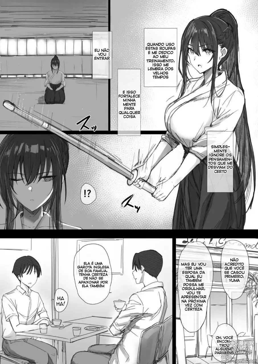 Page 12 of doujinshi Ki ga Tsuyoi Seiso na Hitozuma Reijou ga Netorareru made no Ichibu Shijuu II