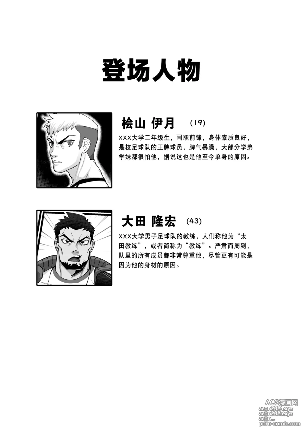 Page 3 of manga 是的，教练！！