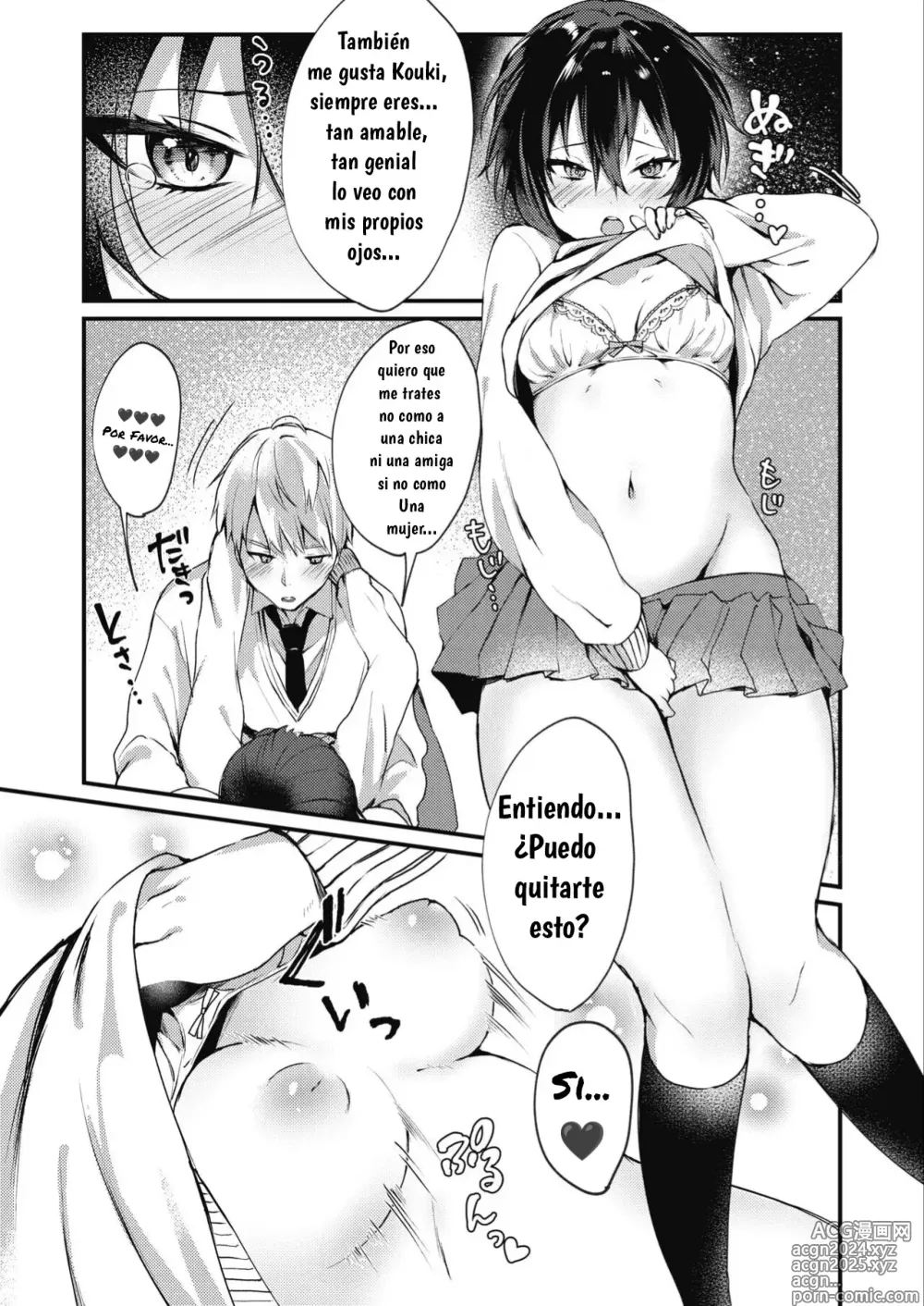 Page 8 of manga ¿Soy una Chica?