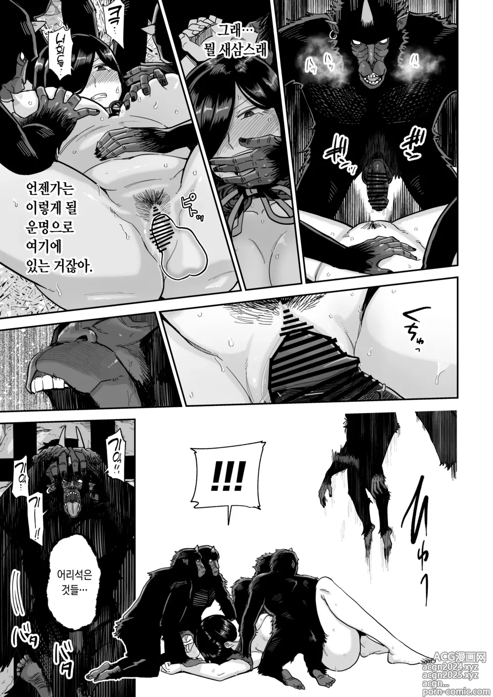 Page 38 of doujinshi 원숭이 신부 강제이류혼인담