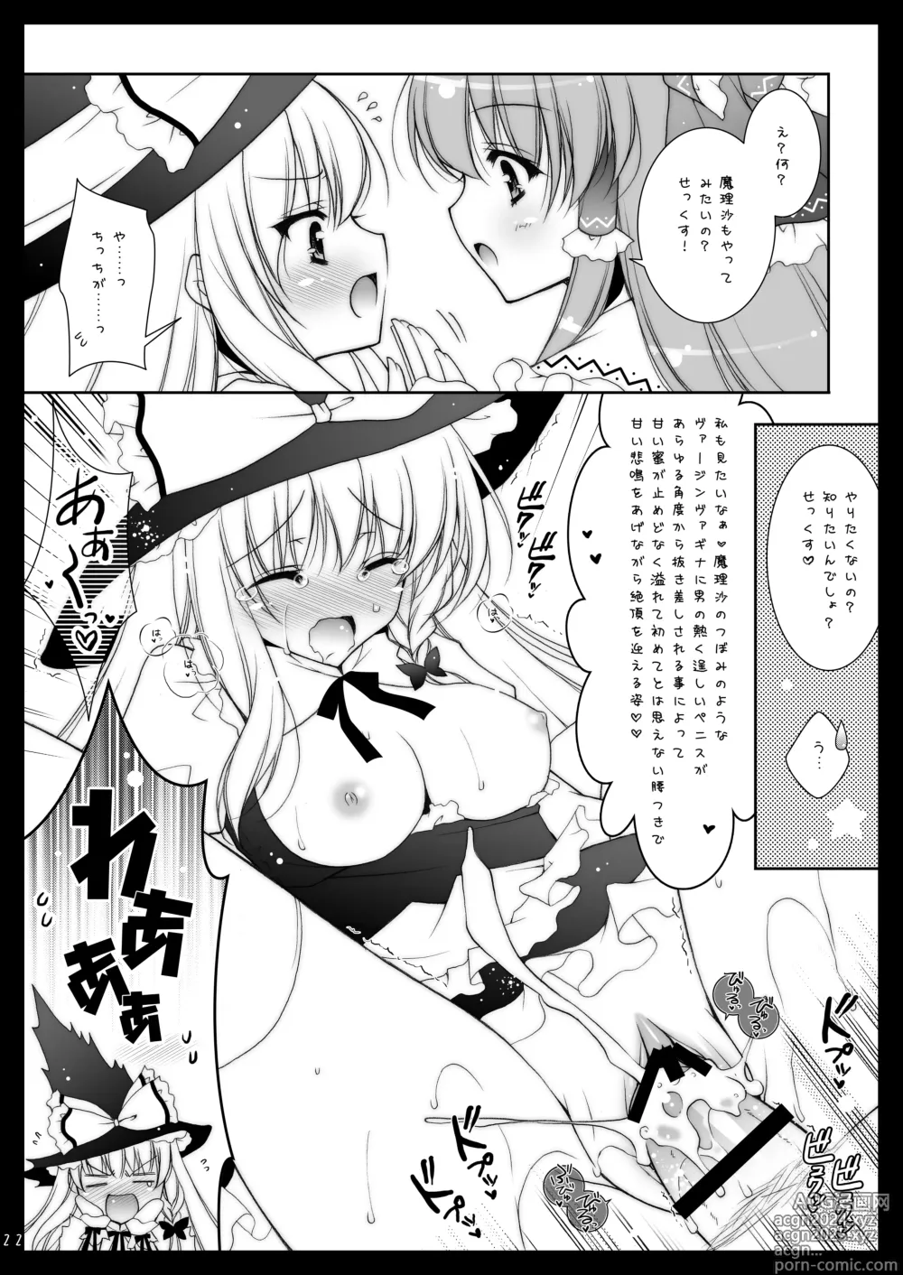 Page 22 of doujinshi Touhou Shungi