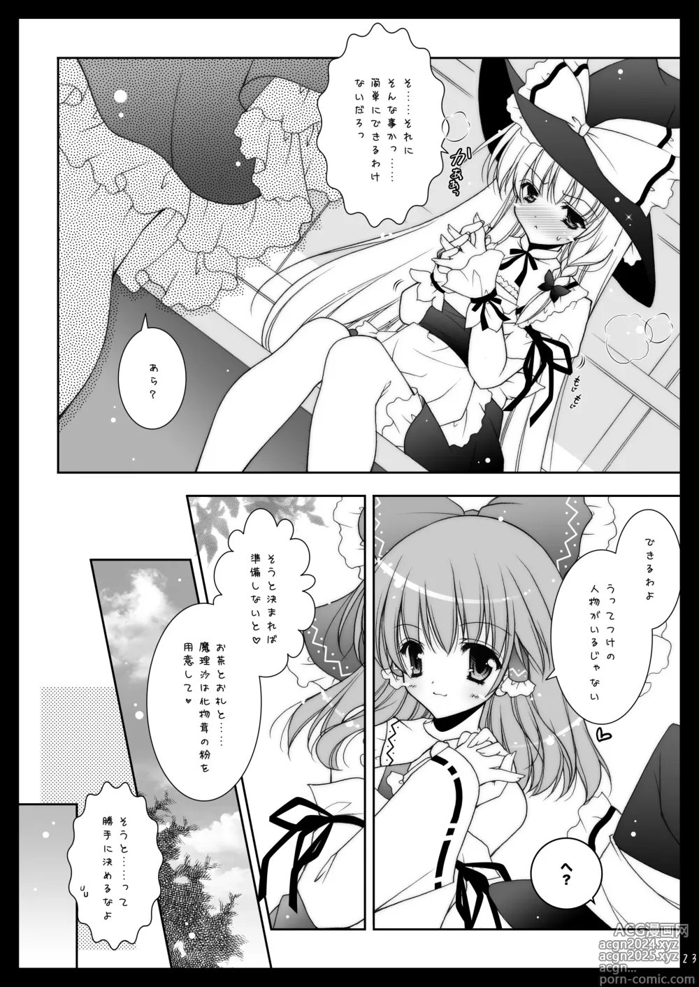 Page 23 of doujinshi Touhou Shungi