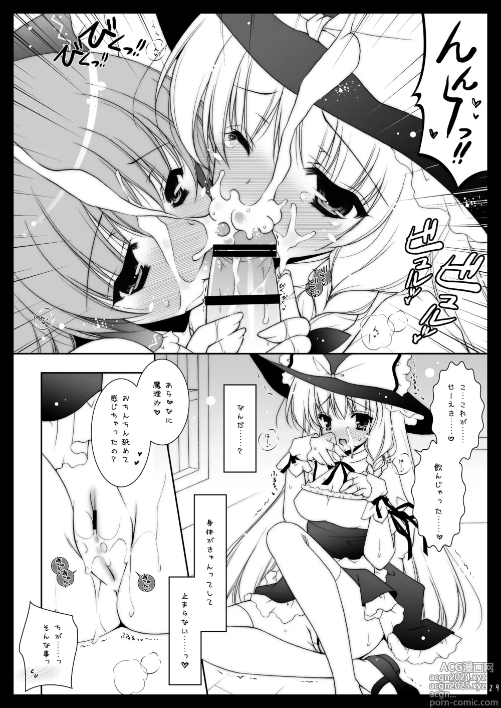 Page 29 of doujinshi Touhou Shungi