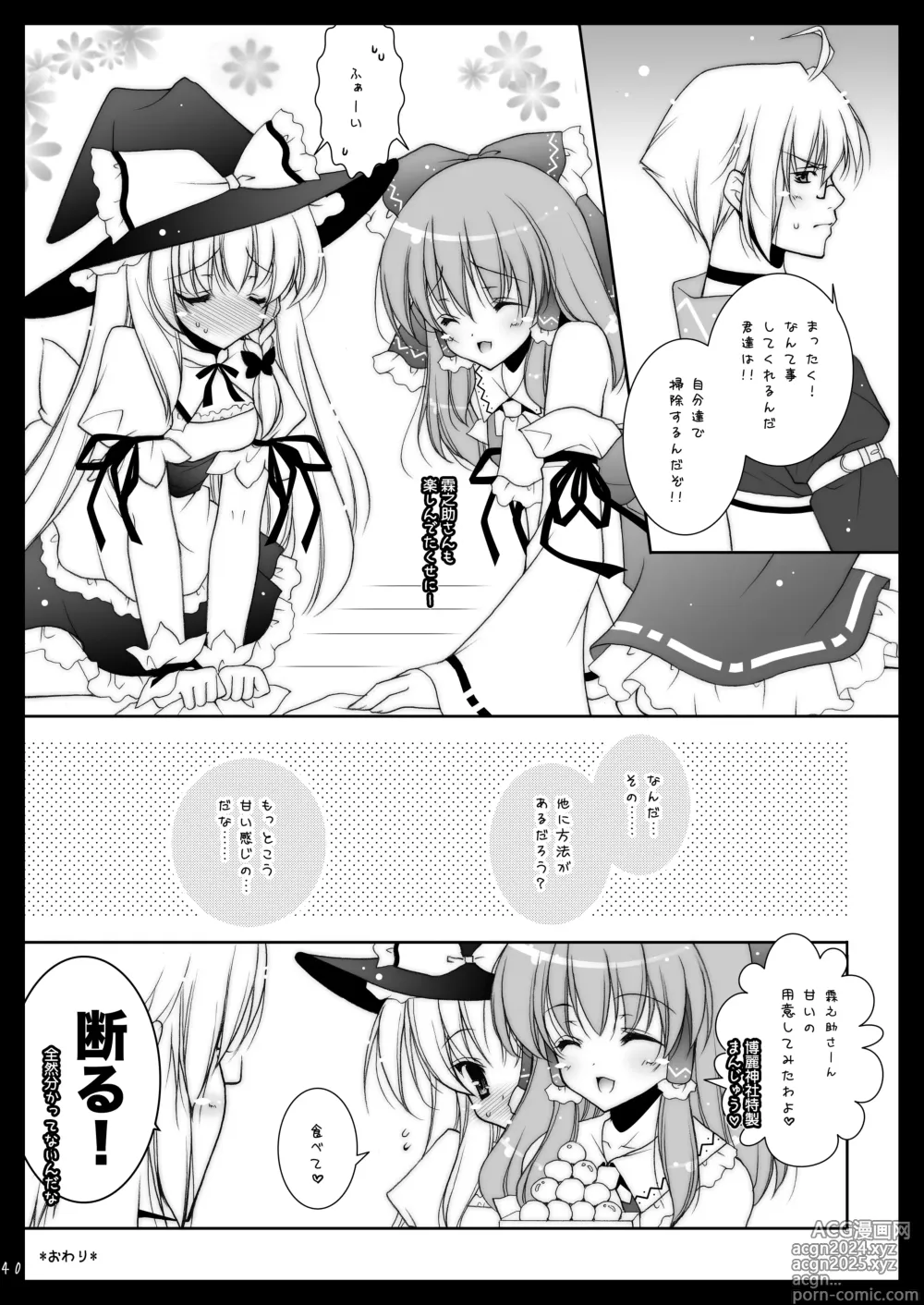 Page 40 of doujinshi Touhou Shungi