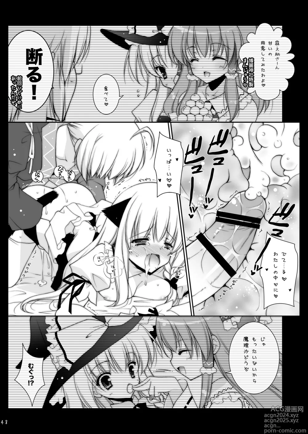 Page 48 of doujinshi Touhou Shungi