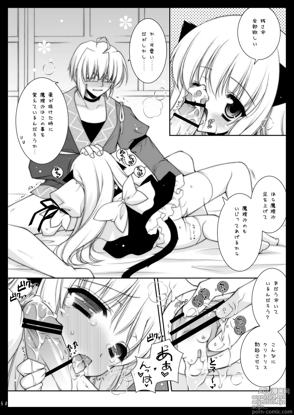 Page 50 of doujinshi Touhou Shungi