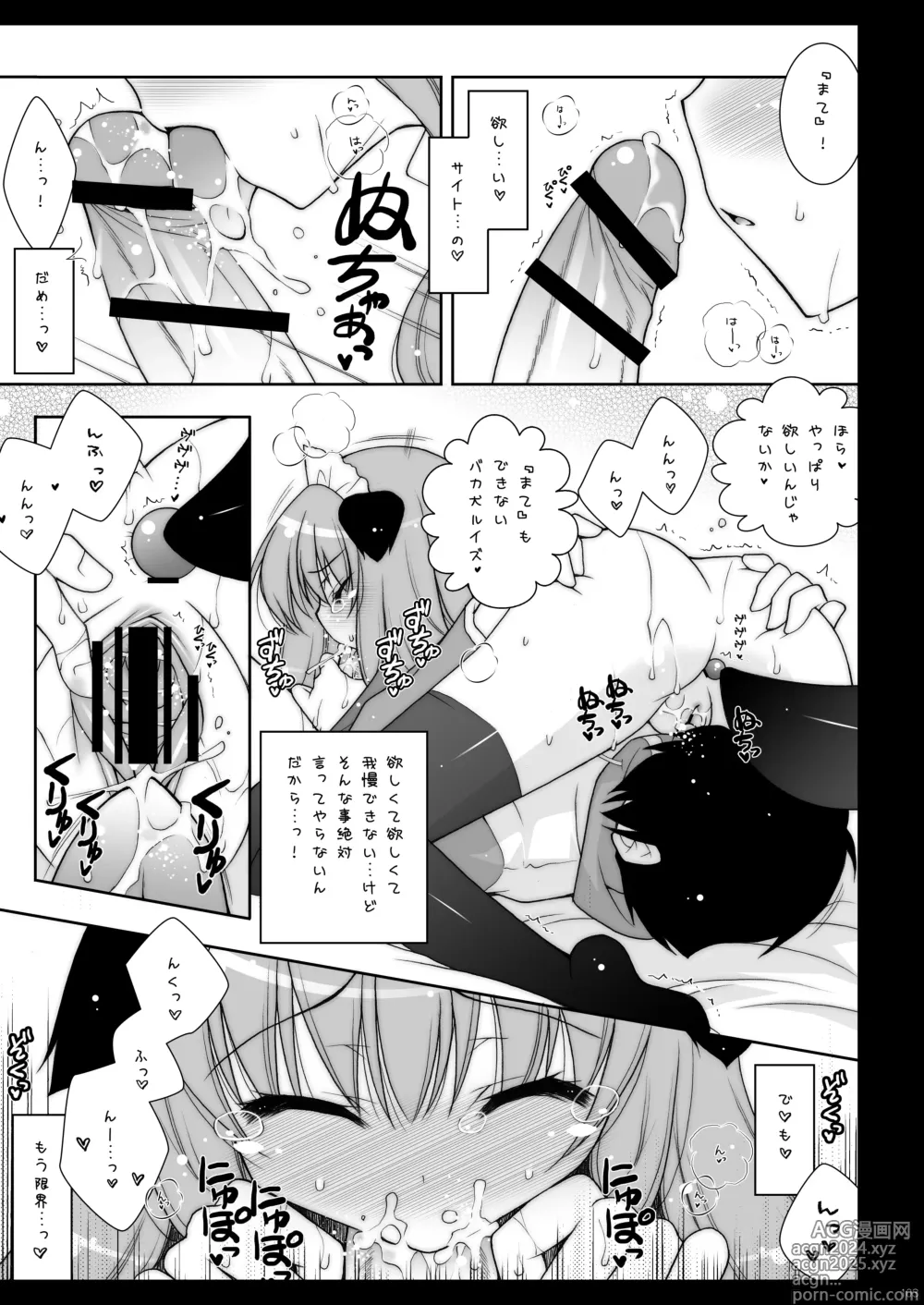 Page 103 of doujinshi Zero no Tsukaima Soushuuhen