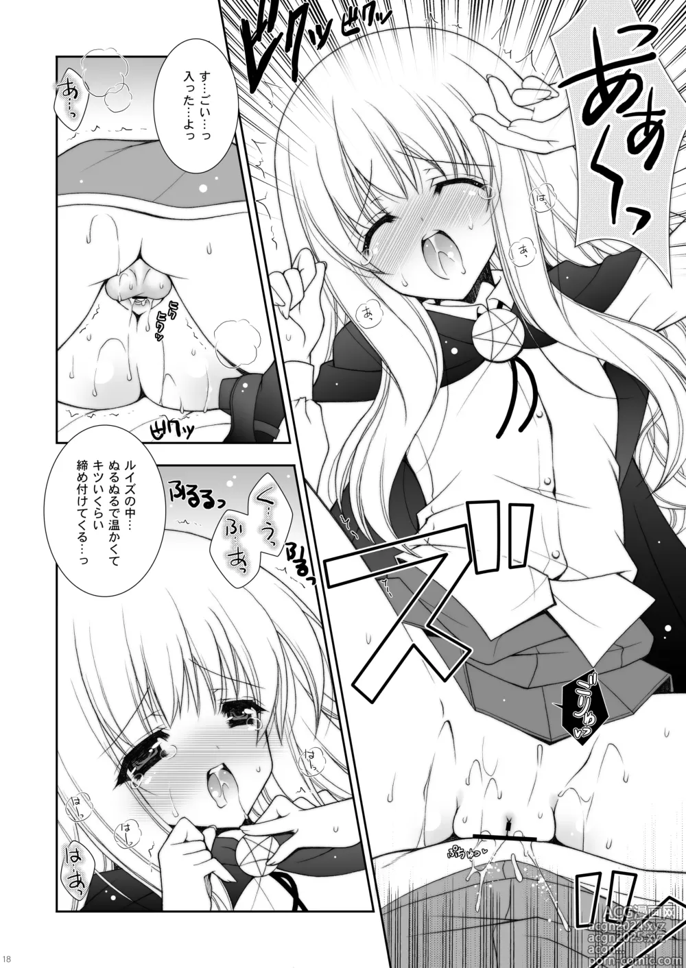 Page 18 of doujinshi Zero no Tsukaima Soushuuhen