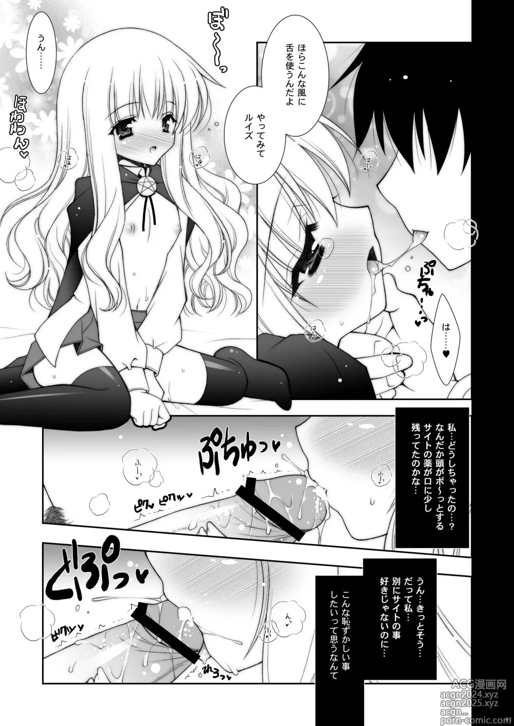 Page 41 of doujinshi Zero no Tsukaima Soushuuhen