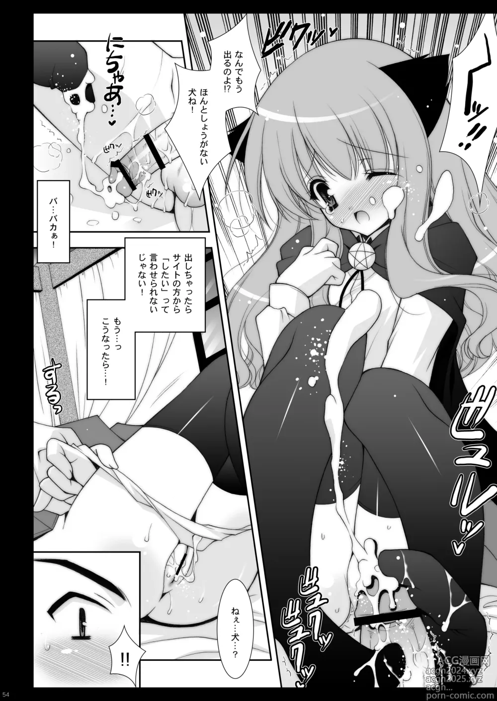 Page 54 of doujinshi Zero no Tsukaima Soushuuhen