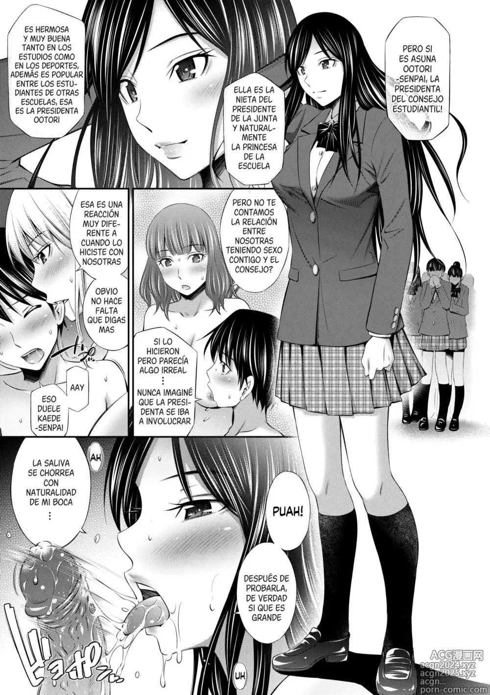 Page 12 of manga Mi vida escolar con las senpais cap.3 (decensored)