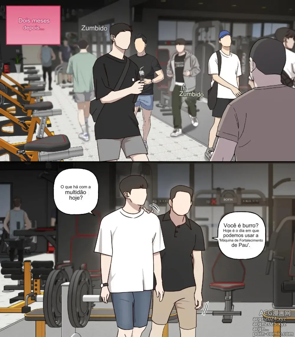 Page 37 of doujinshi Junhyuks Ecchi Daily Life ~Gym ddugyu pt-br