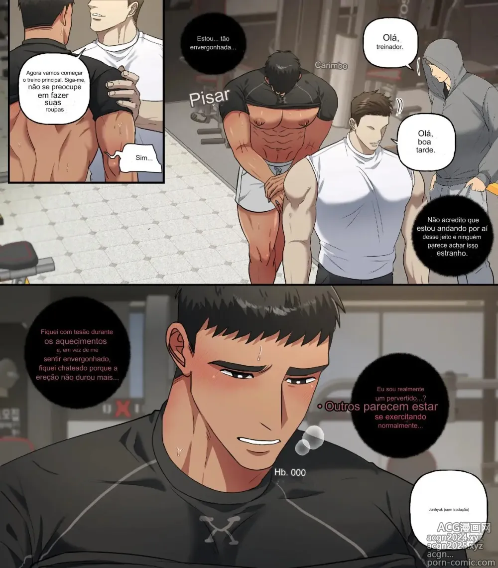 Page 8 of doujinshi Junhyuks Ecchi Daily Life ~Gym ddugyu pt-br