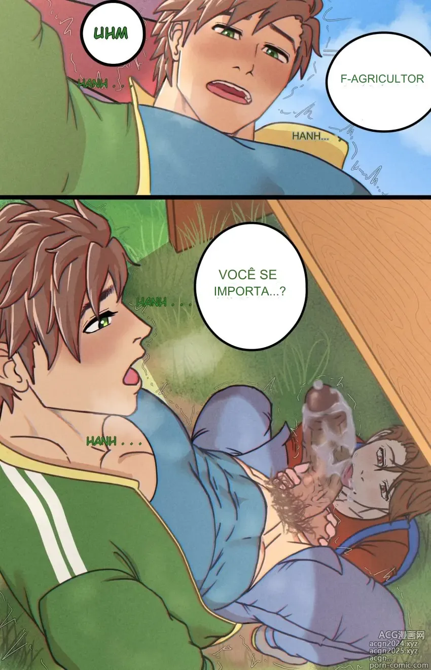 Page 3 of doujinshi yaoi collection stardew valley