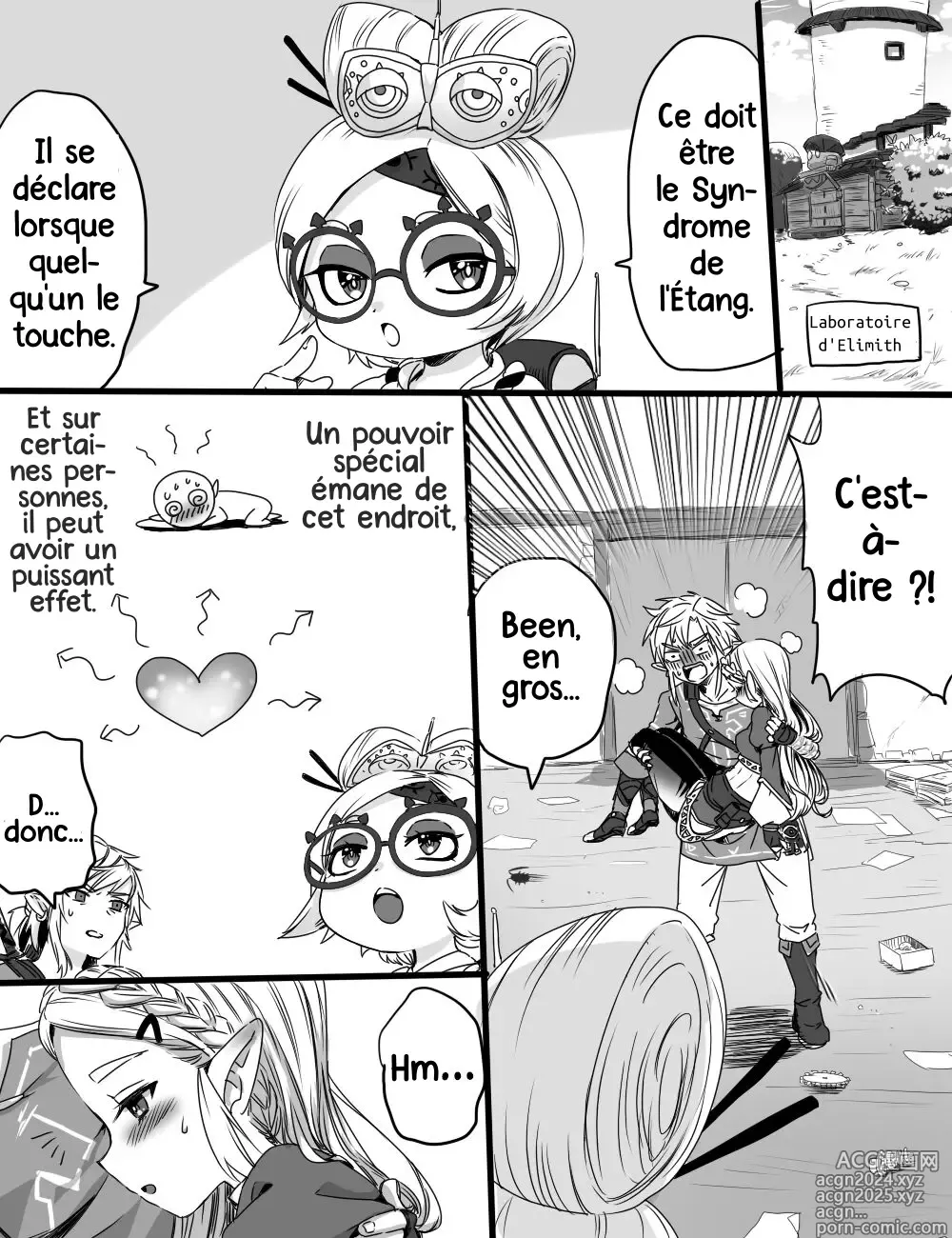 Page 4 of doujinshi L'étang des amoureux