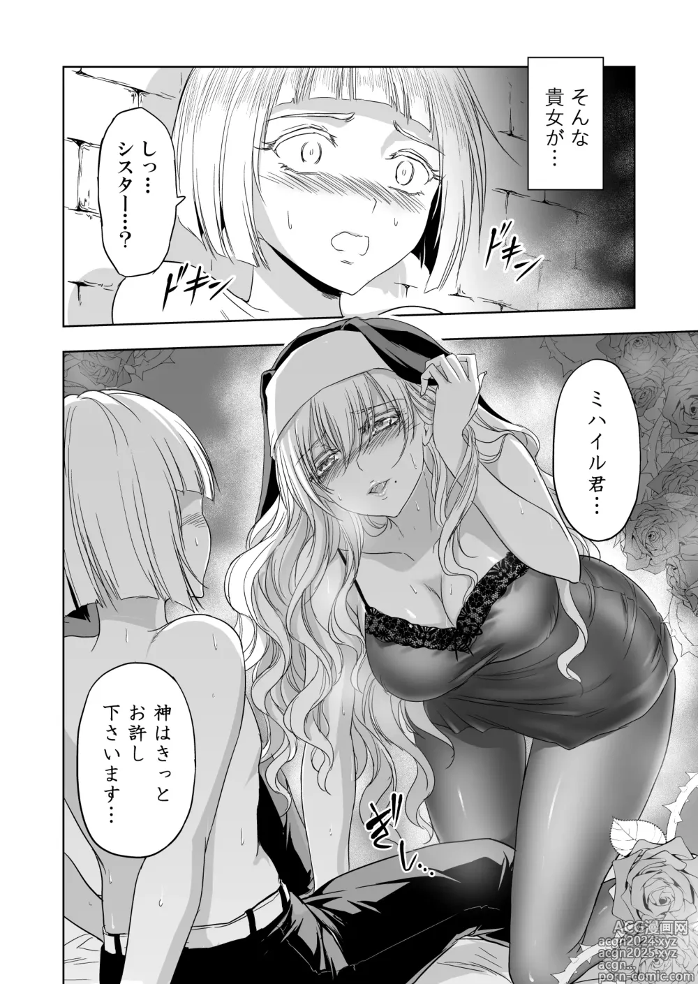 Page 3 of doujinshi Shitsurakuen ~Haitoku ni Ochiru Seijo~