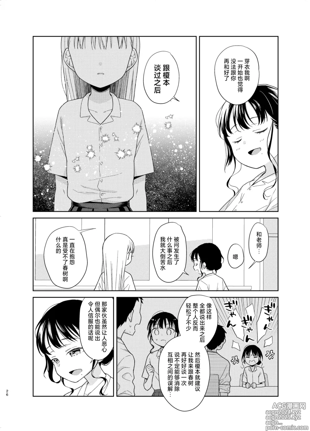 Page 25 of doujinshi TS少女春树君 5