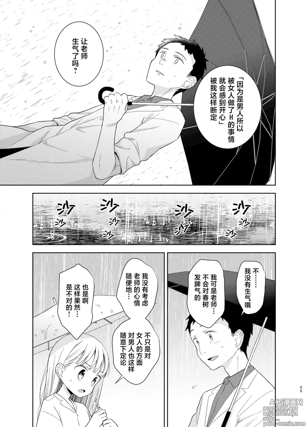 Page 54 of doujinshi TS少女春树君 5