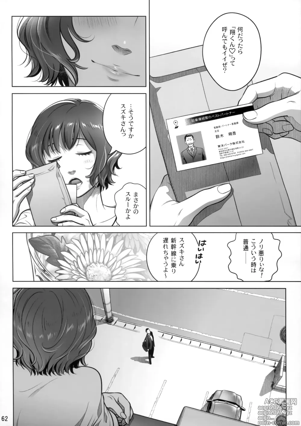 Page 61 of doujinshi Itou Akiko no Shuumatsu - Weekend of Akiko Itou