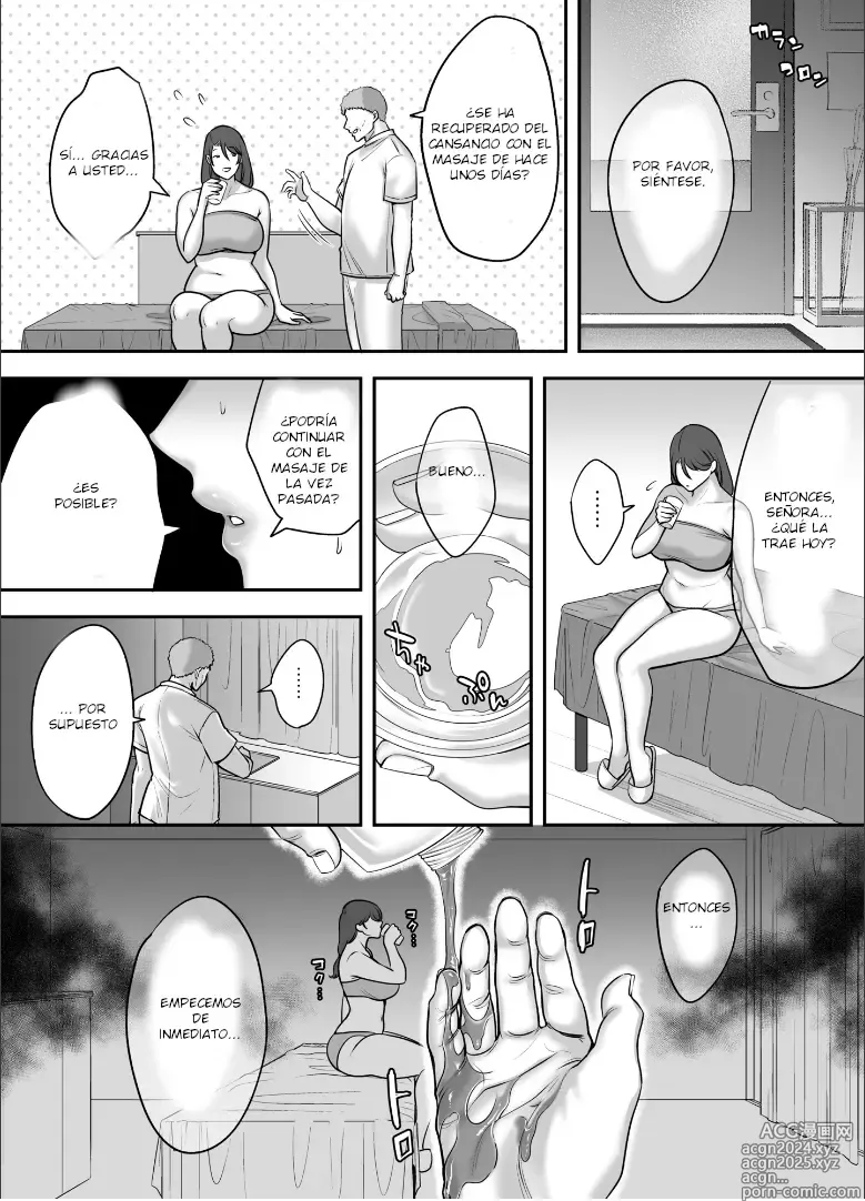 Page 28 of doujinshi Razones por las que las esposas insatisfechas caen en masajes de mala reputación