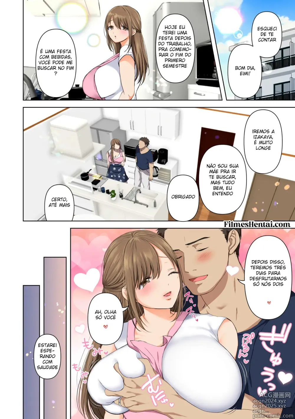 Page 9 of doujinshi O Passado Que Quero Apagar, o Prazer Inapagável - Minha Amada, Inocente e Peituda Esposa -