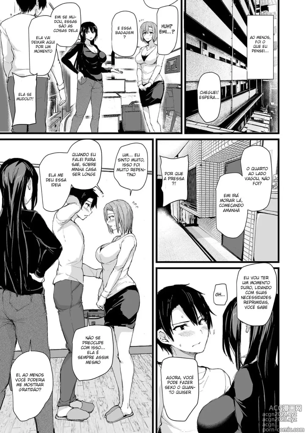 Page 54 of manga Eu não consigo ficar duro sem dois pares de seios, então minha esposa chamou uma amiga!