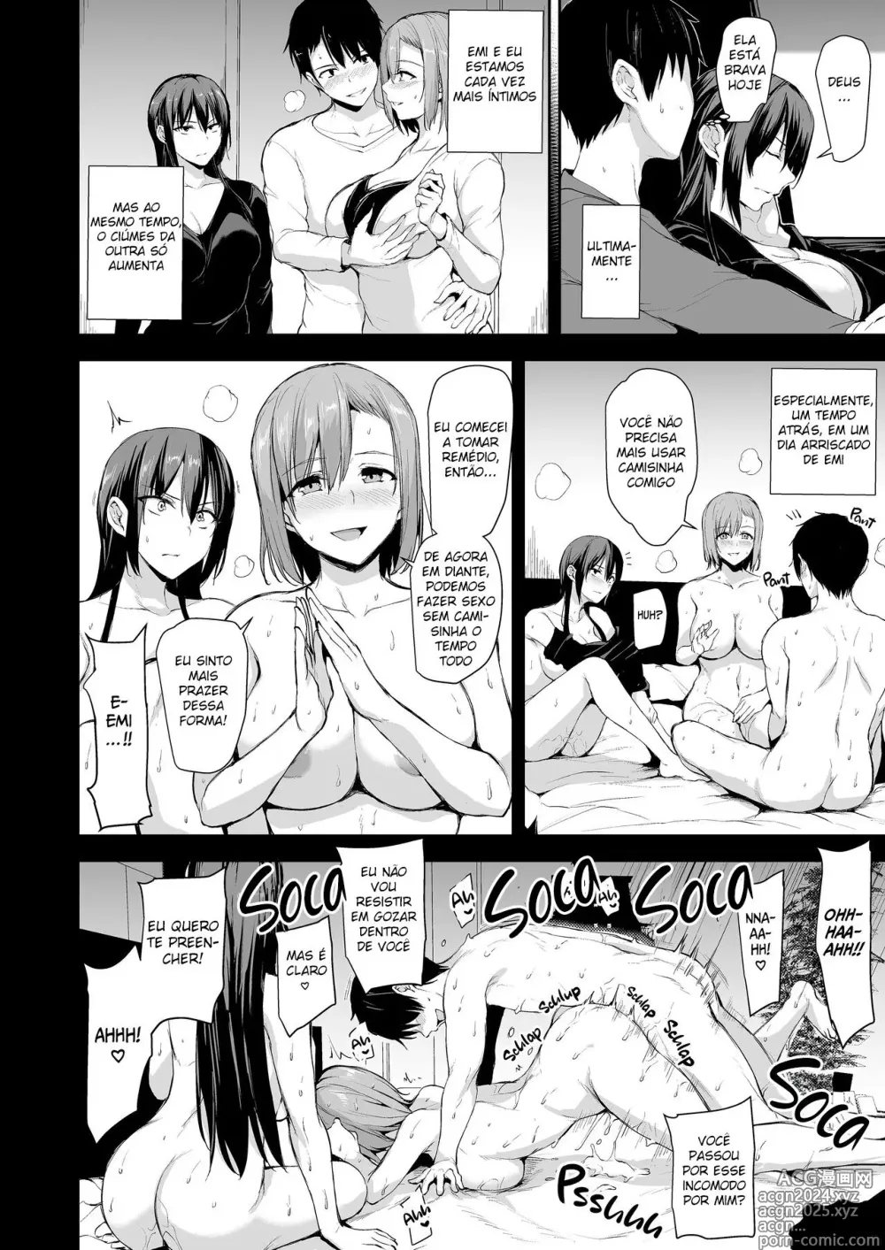 Page 3 of manga Eu Não Consigo Ficar Duro Sem Dois Pares de Seios, Então Minha Esposa Chamou uma Amiga! 2