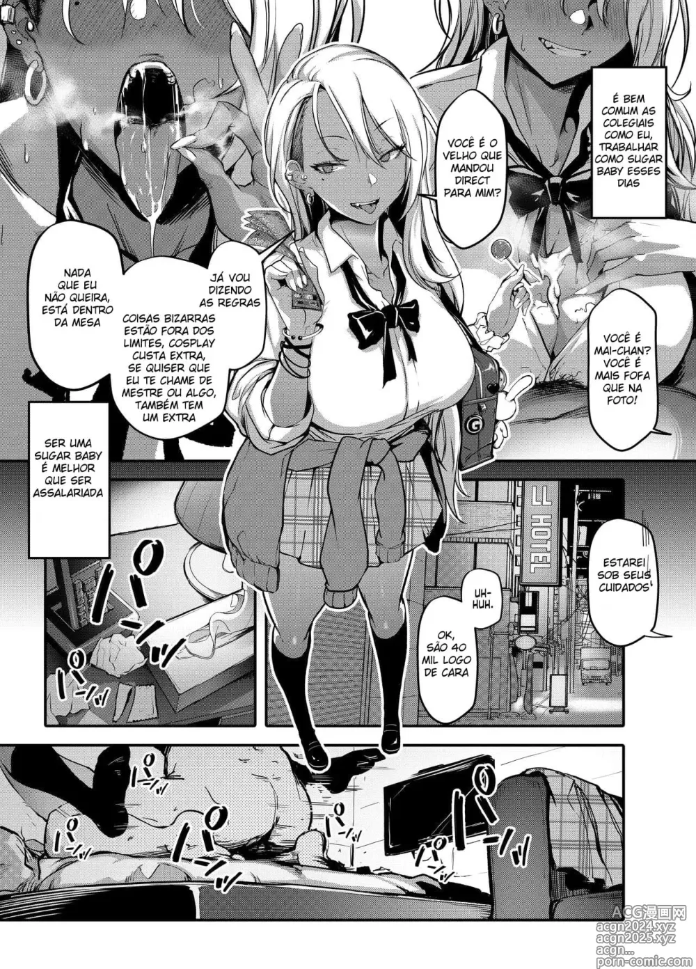 Page 2 of doujinshi Colocando uma Gyaru Atrevida em Seu Lugar